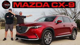 STILL The Nicest 3 Row In Its Class  2023 Mazda CX9 Signature  Full Review [upl. by Milo990]