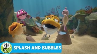 SPLASH AND BUBBLES  Hes Super Splash  PBS KIDS [upl. by Idnic]