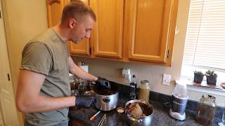 Medicinal Mushroom Tinctures Part 1 Alcohol Extraction Decoction Prep [upl. by Ymmaj]