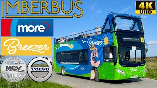 Imber Bus 23A Warminster to Chitterne amp Gore Cross MCV EvoSeti VolvoB5TL​ Morebus OpenTop Breezer [upl. by Carmela]