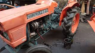 how I fixed engine blowby farm tractor kubota L1801 [upl. by Alehs]