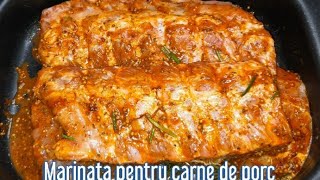 Cea mai simpla si buna marinata pentru carne de porccotletcoasteceafa👍 [upl. by Lorelei]