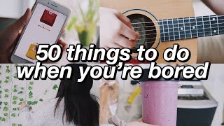 50 things to do when youre bored at home ☂ [upl. by Nrubua928]