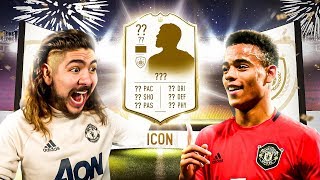 MASON GREENWOOD OPENS ICON PACKS FIFA 20 [upl. by Ennoitna814]