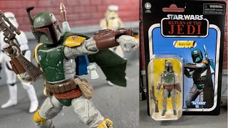 Star Wars Vintage Collection Boba Fett Action Figure Review from Return Of The Jedi [upl. by Ryan]