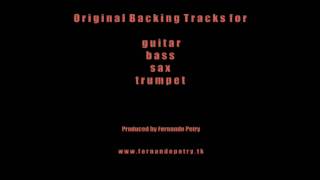 Em BACKING TRACK II V I  Samba Play Along [upl. by Judah]