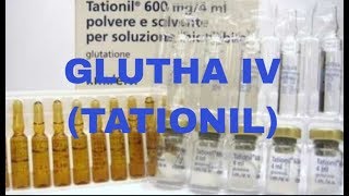 Glutathione IV Tationil 600 mg gefexplorebeauty💙 [upl. by Rod]