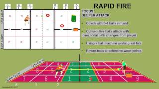 Rapid Fire  Pickleball Net Drill [upl. by Nomzed]