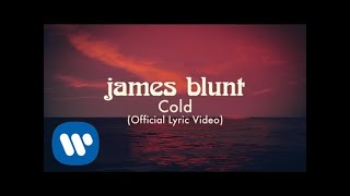 James Blunt  Cold Official Lyric Video [upl. by Ixela490]