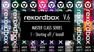 Rekordbox 6  Part 1 Installing software  Complete beginners tutorial Masterclass [upl. by Alyar966]