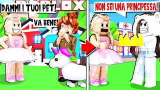 SI FINGE UNA PRINCIPESSA E SCHIAVIZZA I SUOI AMICI E IO MI VENDICO SU ROBLOX ADOPT ME [upl. by Clarabelle681]