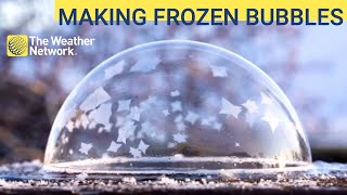 How to make frozen bubbles [upl. by Oirottiv]