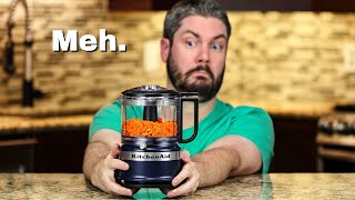 Worth It  KitchenAid 35 Mini Food Processor Review [upl. by Vikky]