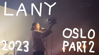 LANY – quota beautiful blurquot World Tour 2023 Live at ROCKEFELLER  OSLO Part 2 [upl. by Peterson]