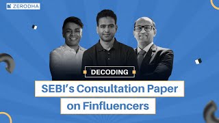 Decoding the SEBI consultation paper on regulating financial influencers [upl. by Druce]