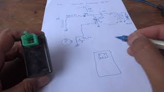 Bike cdi system explained CDI complete wiring and circuit details [upl. by Dawaj]