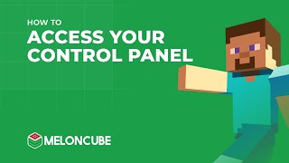 How to access your Minecraft server control panel [upl. by Docia]