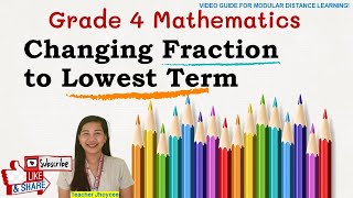 Changing Fraction to Lowest Term [upl. by Russom]