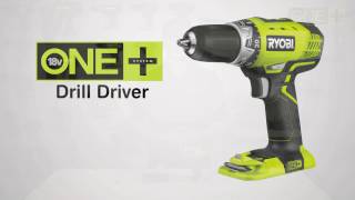 Ryobi ONE 18V Drill Driver Introduction video [upl. by Raseta806]