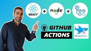 Auto Deploy React amp Nodejs with Github Actions CICD [upl. by Fidole]