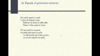 Pascoli quotIl gelsomino notturnoquot [upl. by Weibel]