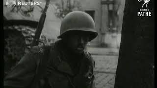 American troops take German cities by storm 1945 [upl. by Aihseket]