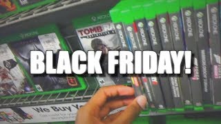 Buying New Games amp the Xbox One at GameStop  BLACK FRIDAY [upl. by Guillermo]