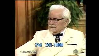 Colonel Sanders 1979 Interview [upl. by Einoj]