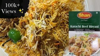 Beef Biryani Recipe  Shan Beef Biryani Recipe  Shan Biryani Recipe  Pakistani Biryani Recipe [upl. by Ylicic]