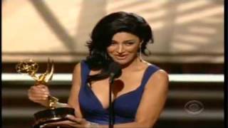 Iranian actress Shohreh wins Emmy 2009 [upl. by Oreves]