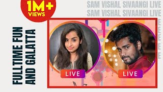 Sam Vishal Sivaangi  LIVE [upl. by Im]