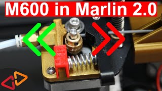 Marlin 20 M600 Filament change setup explained [upl. by Geilich938]