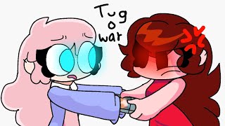 Tug o war But everyone singsAnimationFnf [upl. by Nylyak]