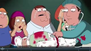 Family Guy  Brian Gets Hit By Car [upl. by Nitsirt658]