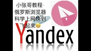 Yandex浏览器初体验科学上网翻墙速度非一般的快😁翻墙观影神器啊😁 [upl. by Yeslehc]