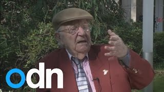 Holocaust survivor revisits Buchenwald concentration camp [upl. by Neersan804]