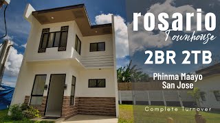 ROSARIO TOWNHOUSE  Phinma Maayo San Jose [upl. by Leafar]