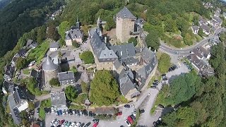 Schloss Burg Castle Solingen Germany Aerial Video [upl. by Corbett]