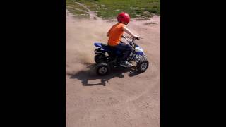 MINI QUAD ATV 49cc DRIFT [upl. by Nedak]