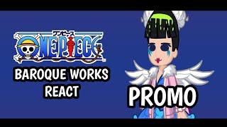 one piece  baroque works react  promo  infinity reactions [upl. by Enirual]