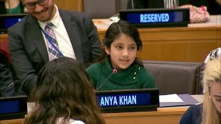 Powerful Speech by 10 year old on Artificial Intelligence amp Empathy  Girls in Science [upl. by Acimak]