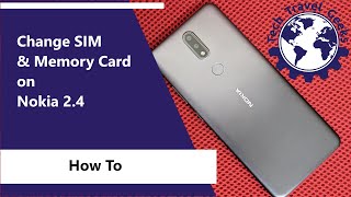 How To Change SIM and Memory Card on Nokia 24 [upl. by Arocat173]