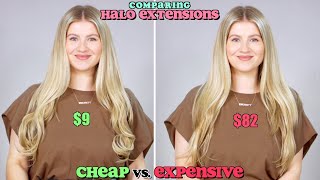 Comparing Hair Extensions Cheap vs Expensive [upl. by Bonni]