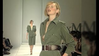 MAX MARA Spring 2001 Milan  Fashion Channel [upl. by Delisle]