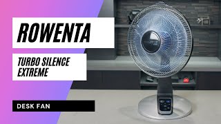 Rowenta Turbo Silence Extreme Desk Fan [upl. by Nauhs]