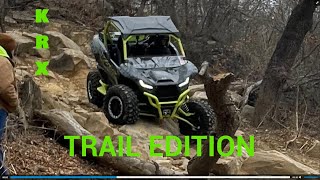 2021 Kawasaki KRX trail edition Our initial review and opinion And we compare it to some rides [upl. by Ntsuj]