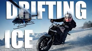 Extreme Motorcycle Drifting On Ice  Jorian Ponomareff [upl. by Alcott]