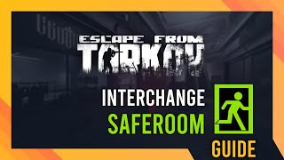 Saferoom Exfil Location  Tarkov Interchange Guide [upl. by Nidorf304]