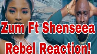 Zum featShenseea  Rebel Official Video REACTION🔥 [upl. by Akilak]