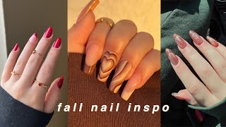 AESTHETIC FALL NAIL DESIGNS [upl. by Kwarteng]